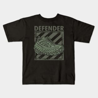 Balen Defender Green Sneaker Kids T-Shirt